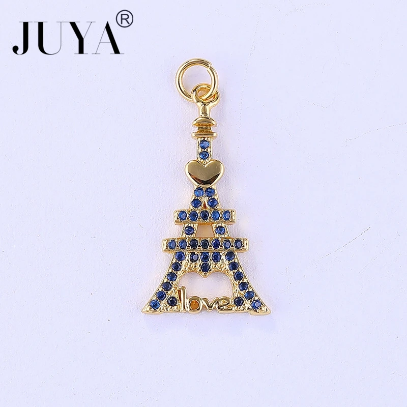 5pcs Wholesale Fashion Romantic French Paris Love Heart Eiffel Tower Charms For Jewelry Making Hand Made DIY Jewellery Findings | Украшения