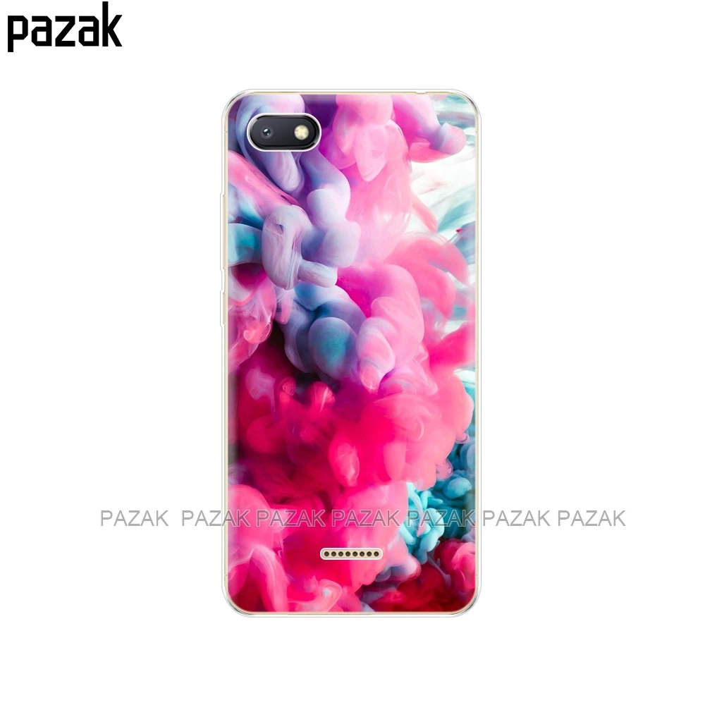 34526 Силиконовый чехол для Xiaomi Redmi 6a, чехол 360, полная защита, мягкая задняя крышка из ТПУ, чехол для телефона Xiomi Redmi6 A, бампер Hongmi 6a, чехол - Цвет: 34526