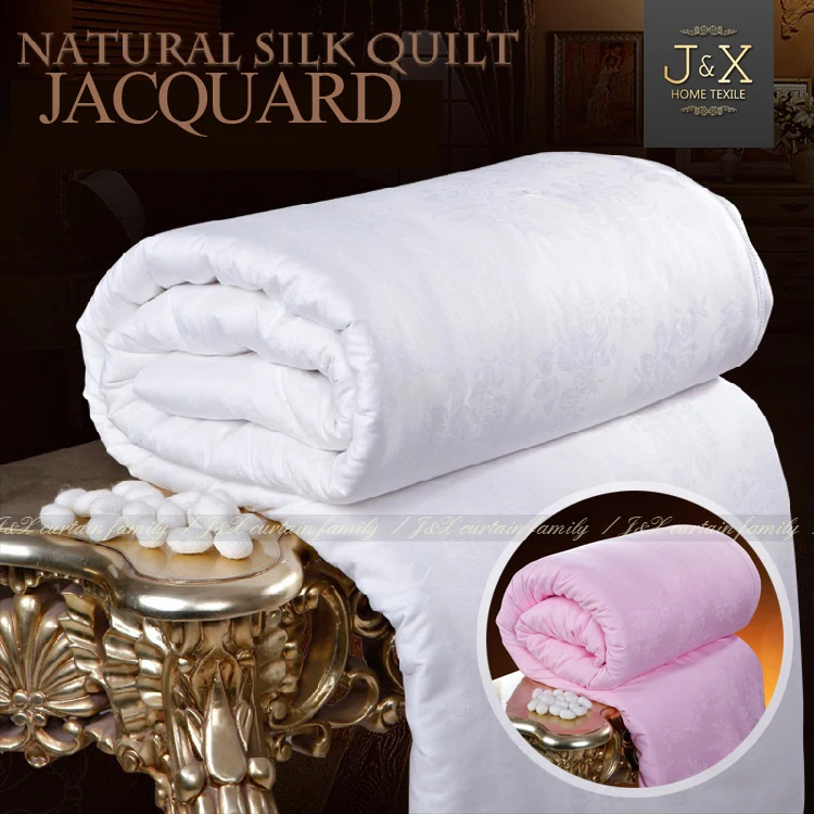 Горячая Летняя ручная работа 100% чистый шелк тутового шелкопряда одеяло