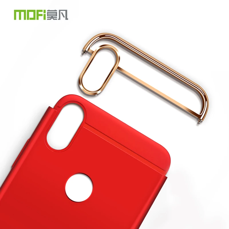 Чехол для Xiaomi Redmi Note 5 чехол телефона Mofi роскошная жесткая защита 360 полный чехлы |