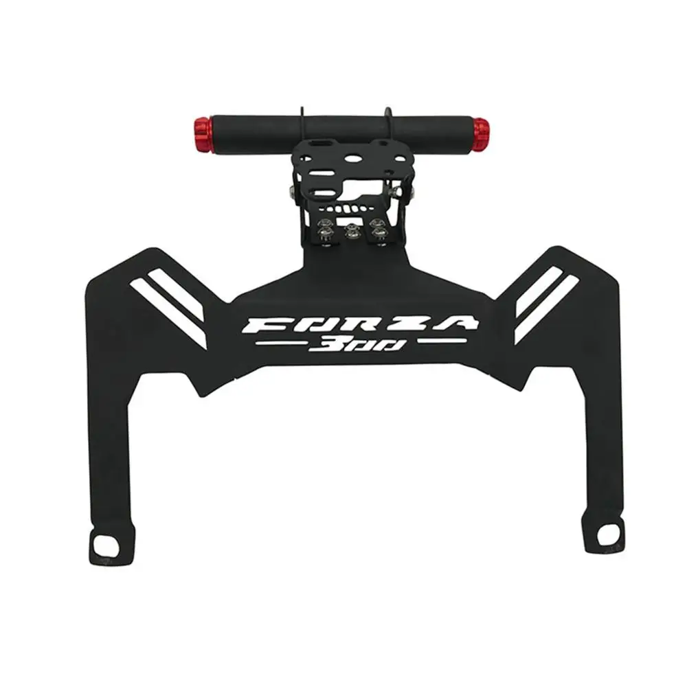 Forza Bracket Red Для Honda Forza 300 250 125 MF13 держатель для телефона Forza300 подставка держатель для смартфона подставка для телефона gps навигатор Кронштейн - Цвет: Forza Bracket Red