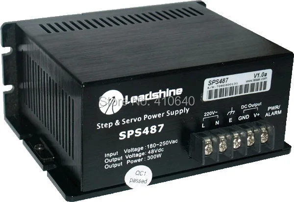 Leadshine SPS487 ультра компактный 48 VDC/7A нерегулируемый выключатель Питание с 180-250 В переменного тока Вход