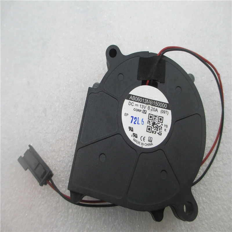 

5pcs FAN FOR ADDA AB06013MB150000 13V 0.2A 09T 6013 60X60X13MM 6cm 2 line blower fan