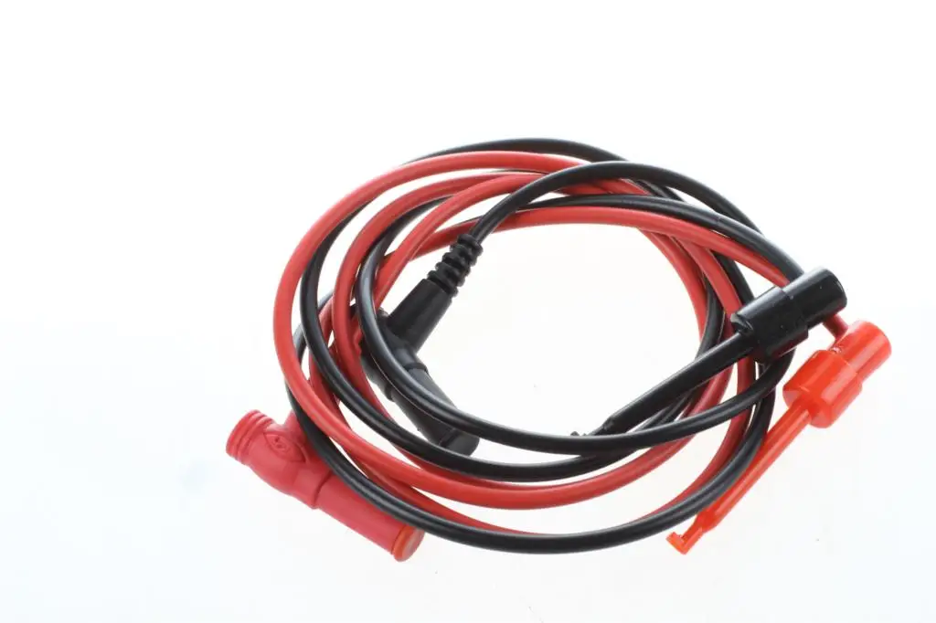 Right Angle Banana Plug to Test Hook Clip Probe Cable 3.3ft Pair | Инструменты