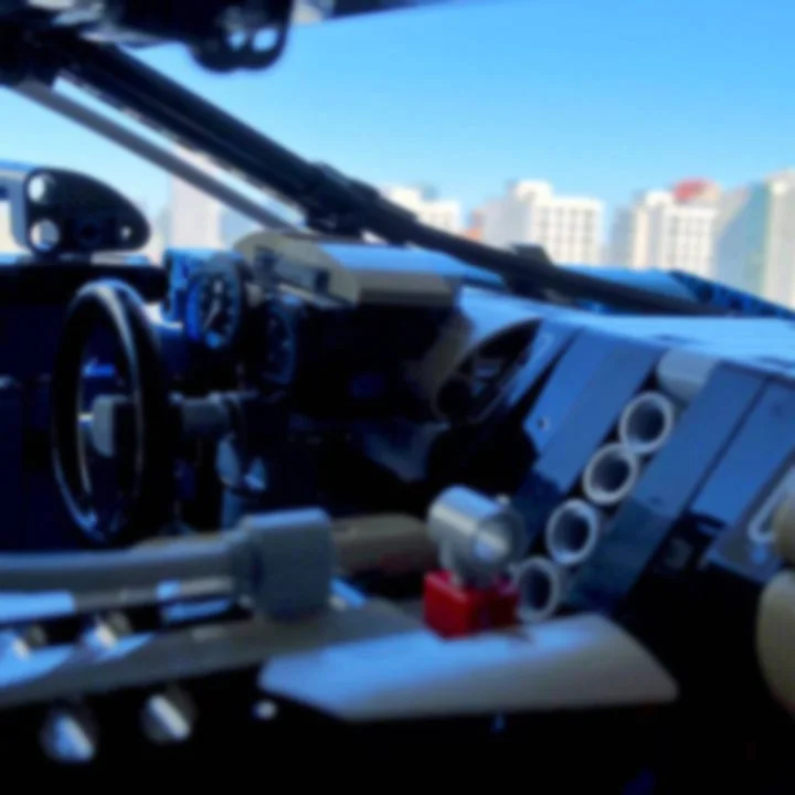 Technic Серия синий комплект гоночных автомобилей совместимые игрушки Модель