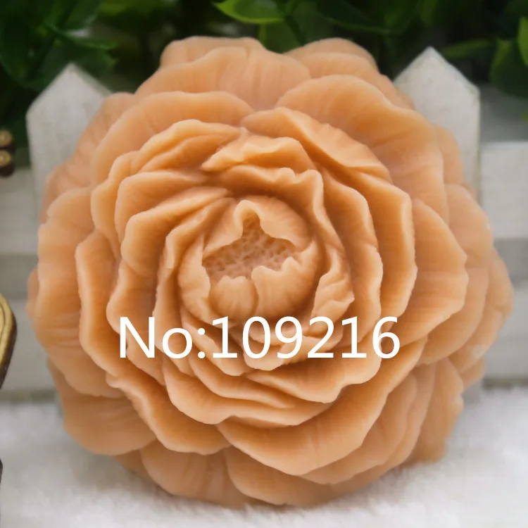 Новый продукт! 1 шт. силиконовая форма для мыла ручной работы с одним цветком (zx310) |