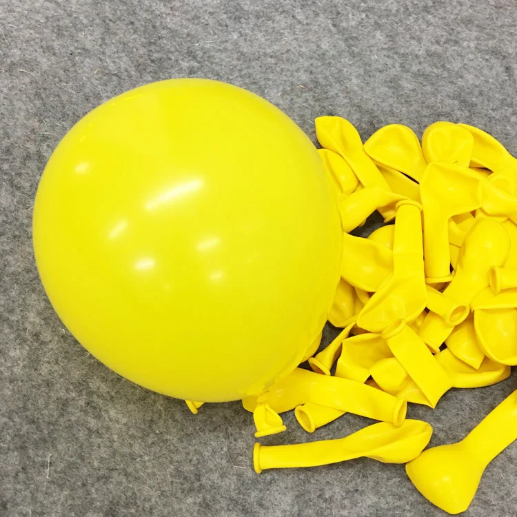 Yellow 10 шт., 5 дюймов, розовое золото, воздушный шар "Конфетти", латексный, макарон, баллон с днем рождения, свадебные украшения, баллон, вечерние принадлежности - Цвет: Yellow