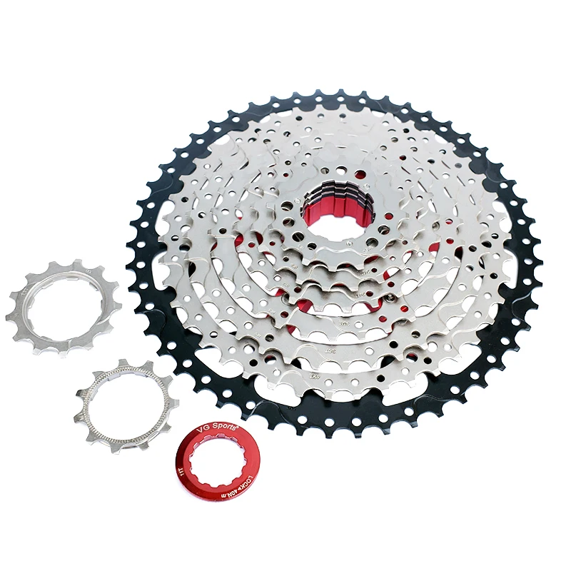 VG спортивный горный велосипед MTB 9 скоростей кассета 9 велоцидад 50 т запчасти для велосипеда Cassete Звездочка свободного хода Cdg Xg Сверхлегкий 537 г