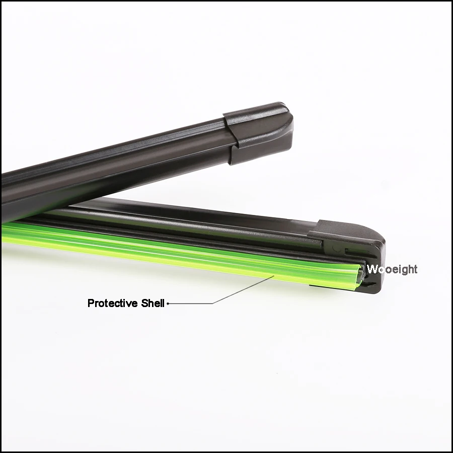 Wooeight Auto Car Vehicle Insert Rubber Strip Wiper Blade 26&quot 650mm 2Pcs/Lot Accessories For VW Volkswagen Touareg 2008-2016 |