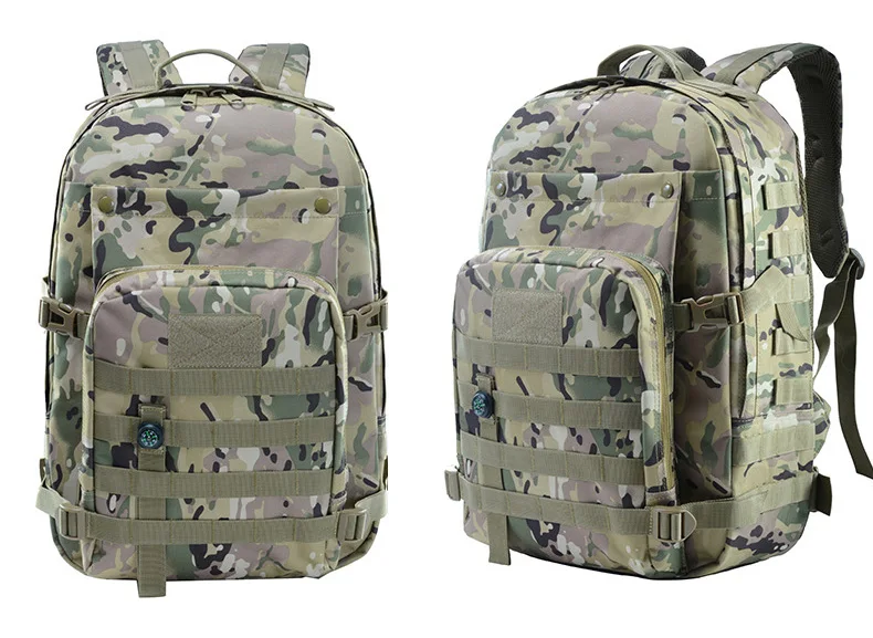 CP CAMO 40л тактический военный рюкзак, мужской рюкзак, рюкзак для путешествий, военный рюкзак, походный рюкзак для кемпинга, походов, охоты - Цвет: CP CAMO