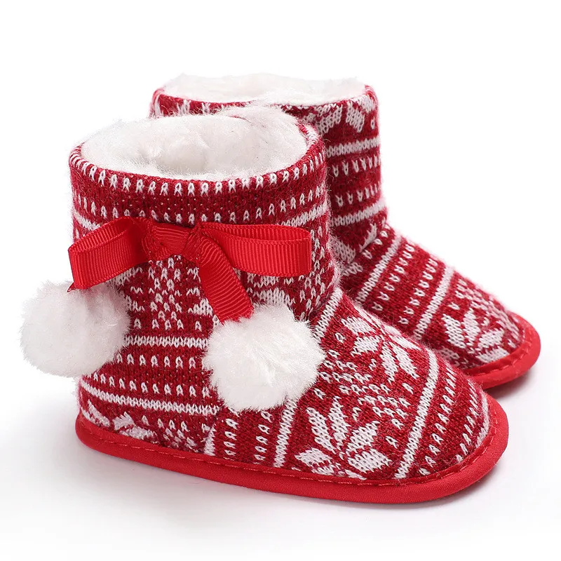 2018 Brand Fashion Newborn Baby Girl Booties Kids/Bebe Princess Winter Toddler Shoes Sapatos Zapatos De Bebe Free Shipping |
