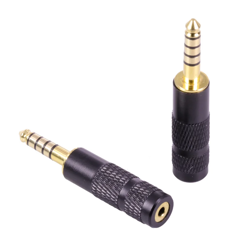 12pcs/lot 4.4mm 5 Poles Male Plug to 2.5mm 4 Female Jack Adapter for Sony NW-WM1Z NW-WM1A AMP Player 2.5 4.4 Connector | Обустройство