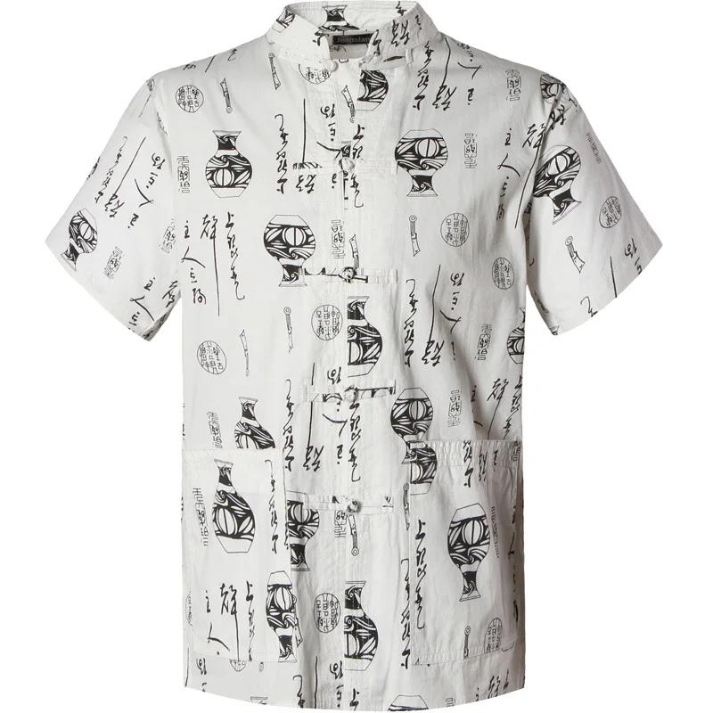 Рубашка мужская с коротким рукавом весна осень 2020|male shirt|tang shirtshirt men casual |