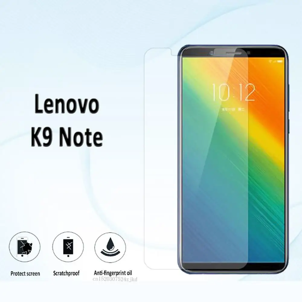 Закаленное стекло 9H 2.5D премиум класса для Lenovo k9 Note защита экрана от царапин