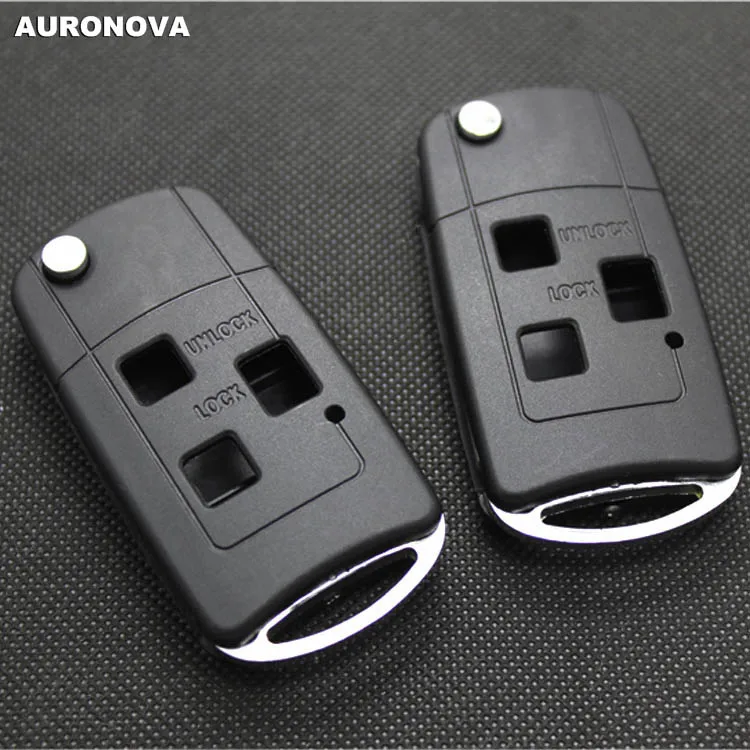 Новое обновление откидной складной чехол для ключей Toyota Camry 2 4 Vela Yaris Avensis 3 кнопки