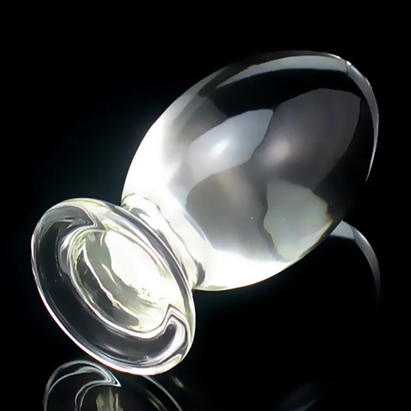CPWD Super large glass anal balls butt plug sex products expander Anal Bead anus masturbator dilator big buttplug toys for woman | Красота и