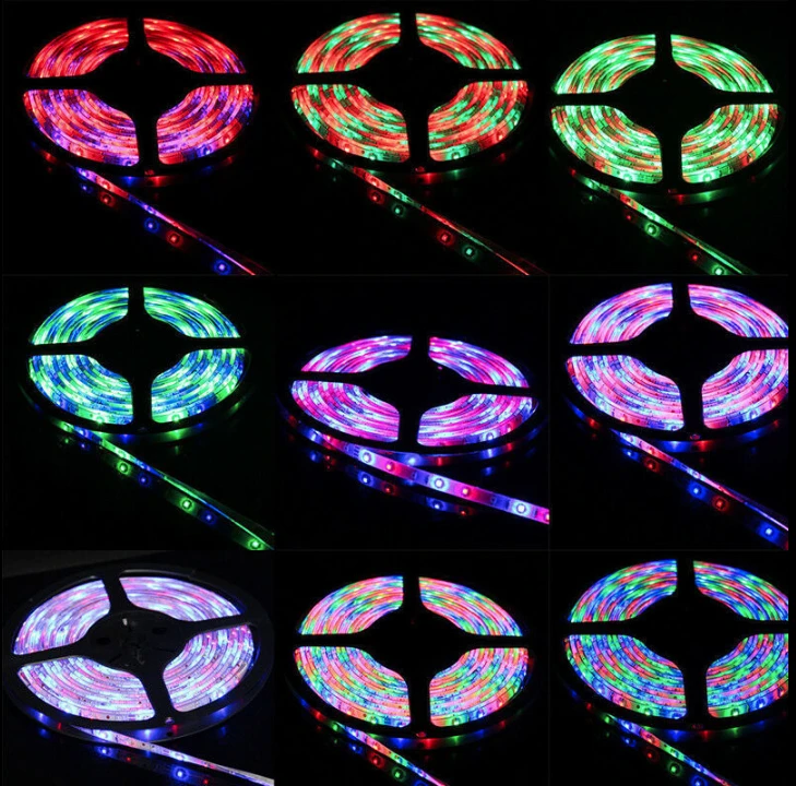 LED Stripe RGB Bar 5050 SMD Band Lights Light Lamp Fairy 1-5M Lighting household products | Освещение