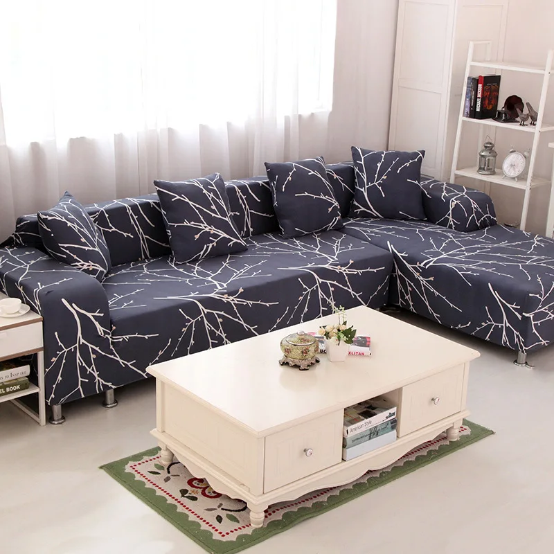Растягивающийся чехол для дивана эластичные Чехлы полноразмерный разной формы в
