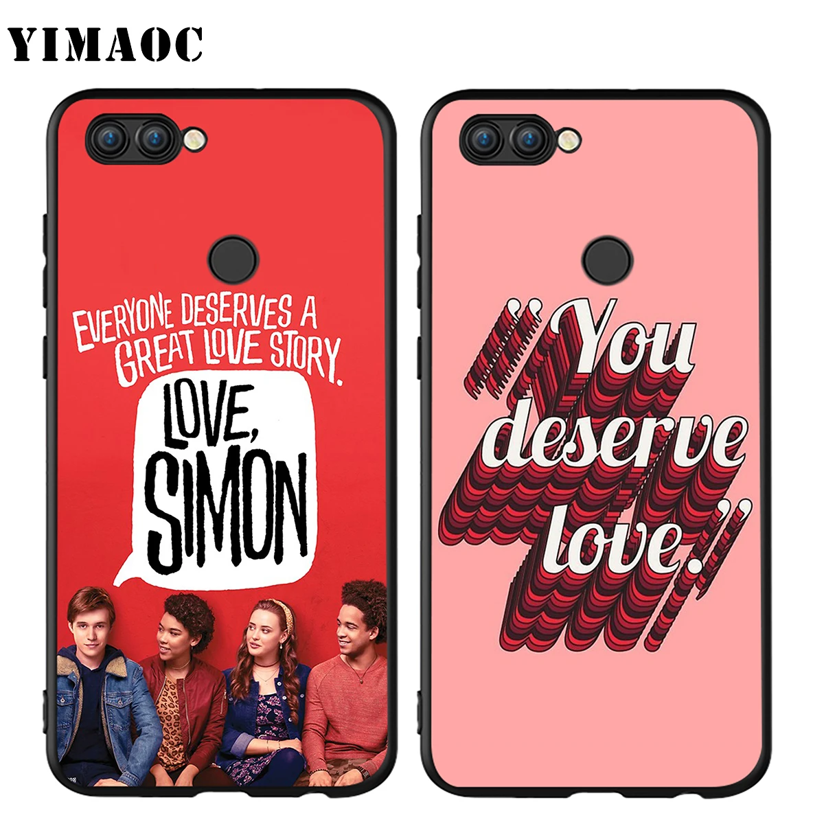Чехол YIMAOC Love Simon для Huawei Mate 10 P8 P9 P10 P20 P30 P Smart Lite Pro Mini 2017 | Мобильные телефоны и