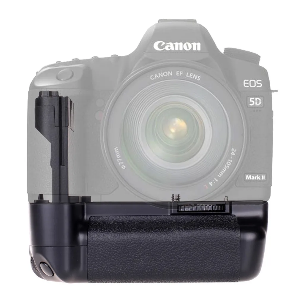 Capsaver Вертикальная Батарейная ручка для Canon 5D Mark II 5D2 5DII DSLR камера заменяет BG E6