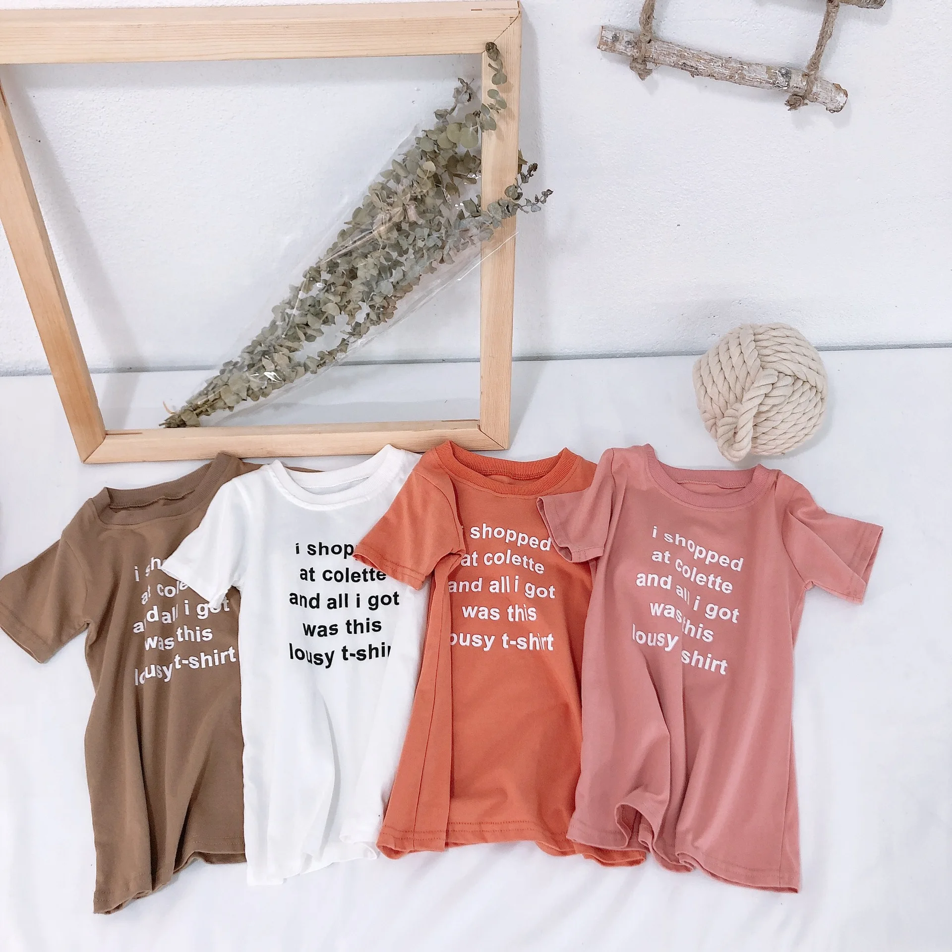 Футболка для маленьких девочек летняя футболка и топы детей повседневная