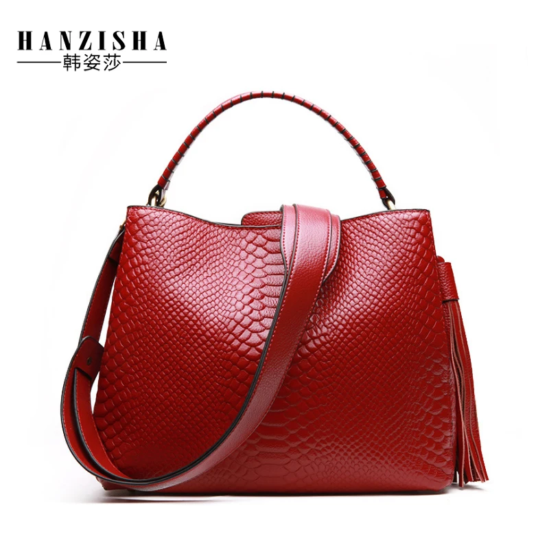 2018 модные брендовые женские сумки из натуральной кожи роскошные под змеиную кожу