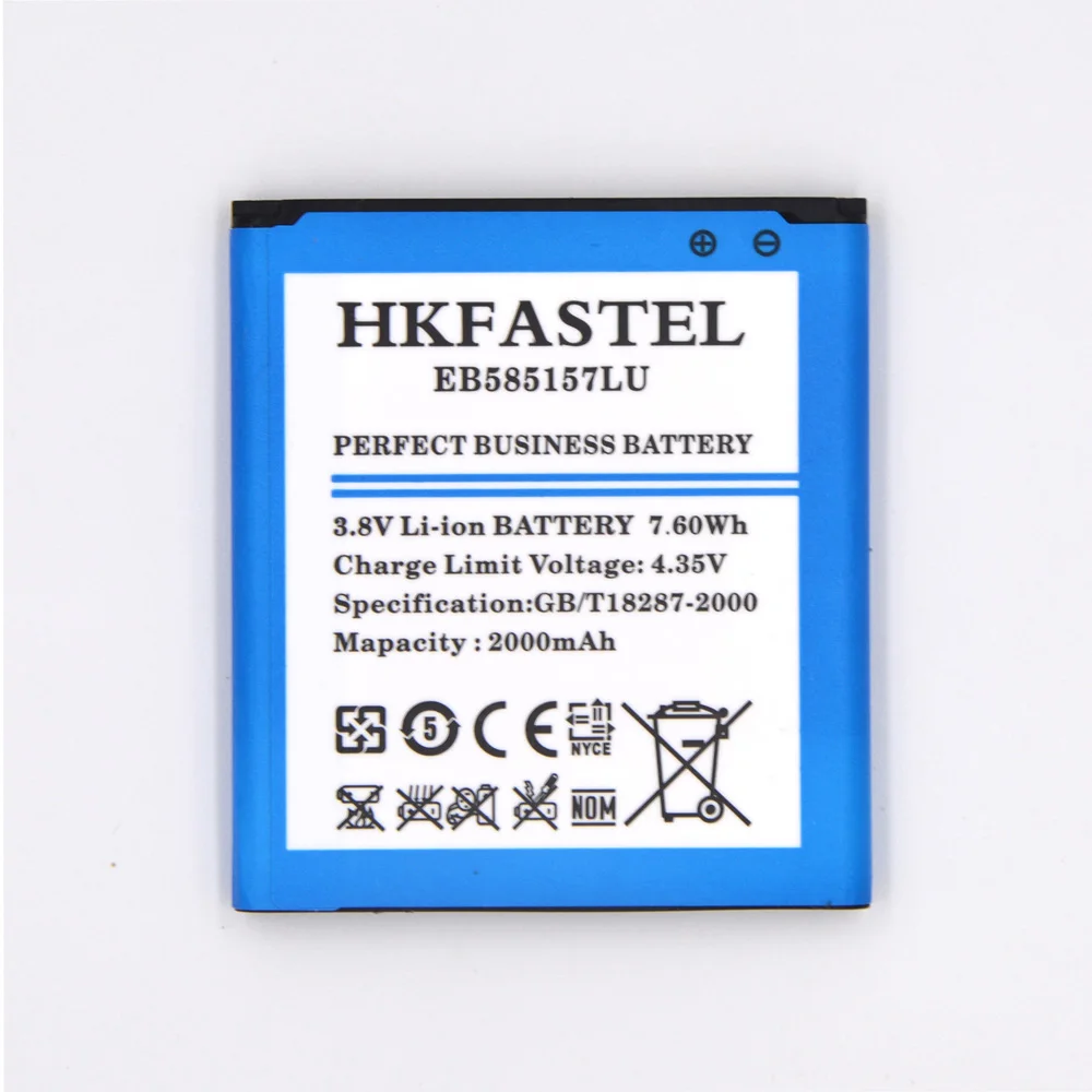 HKFASTEL Новый EB585157LU мобильного телефона Батарея для samsung Galaxy Beam i869 i8552 i8558 i8550 i8530