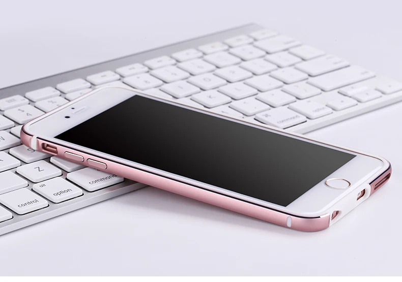 CAPSSICUM 6S бампер чехол для iPhone 6 6S плюс мягкий ТПУ+ жесткий алюминиевый оправа из металлического сплава Роскошный Высокое качество Мода 6splus