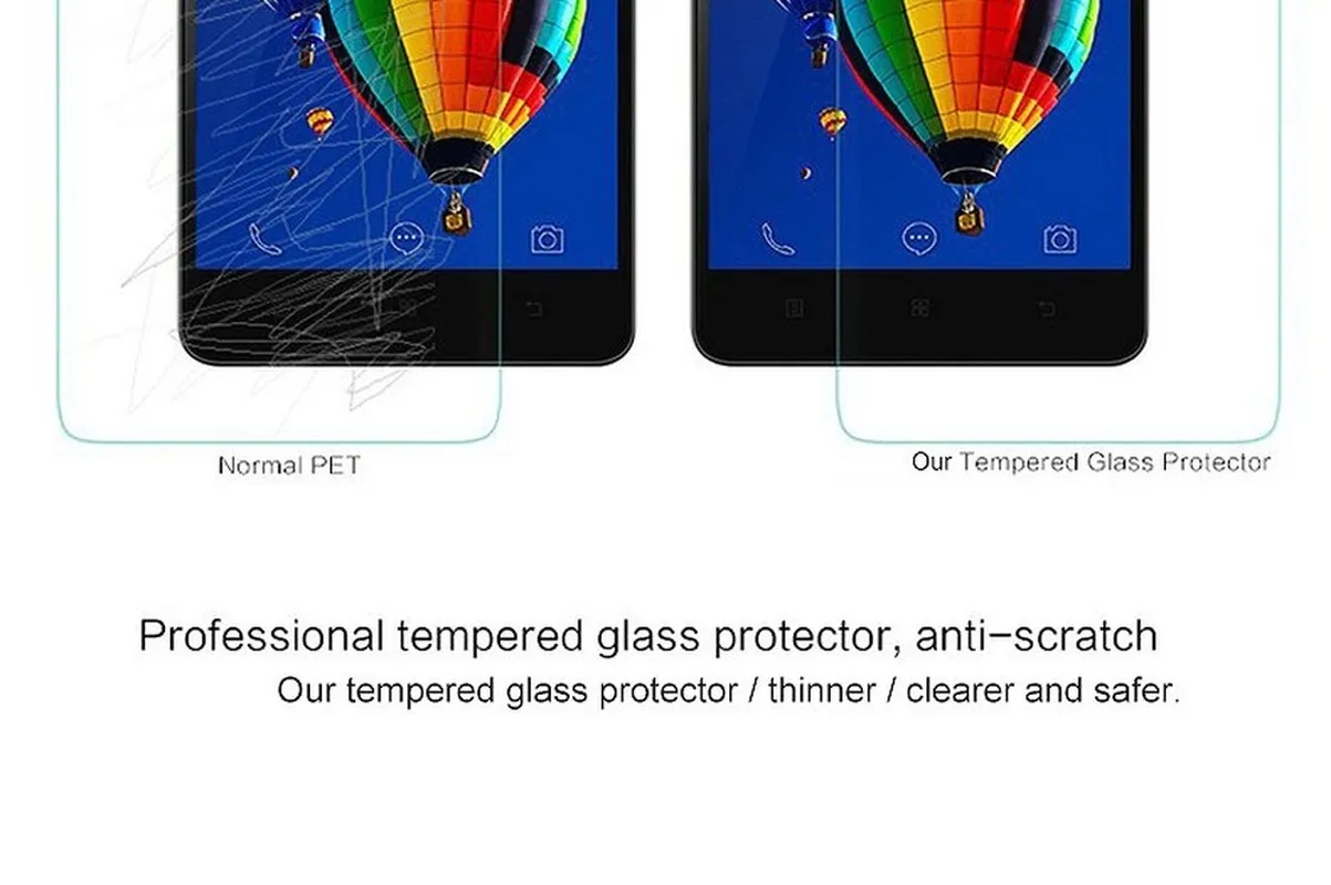 Защитное стекло 2.5D для Lenovo S850 A936 X2 A606 S90 P1 A916 P70 S860 A536 P1M S60|Защитные стёкла и плёнки
