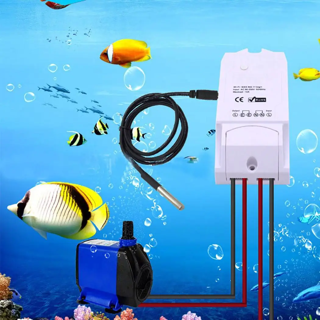 Умное домашнее устройство Wifi умный переключатель WiFi мониторинг температуры