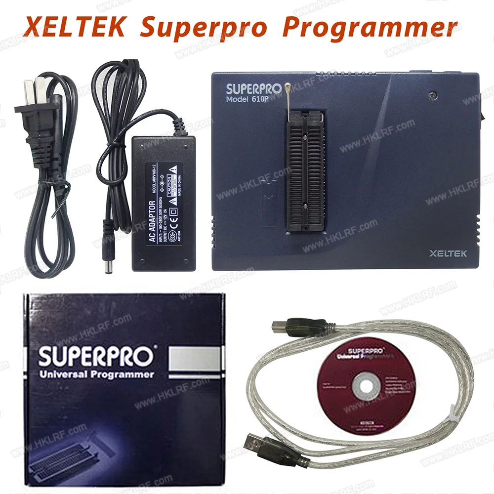 

Программатор XELTEK USB Superpro 100% P, универсальное высокоскоростное устройство с 48 универсальными Pin-драйверами, высокое качество, 610 оригинал, нов...