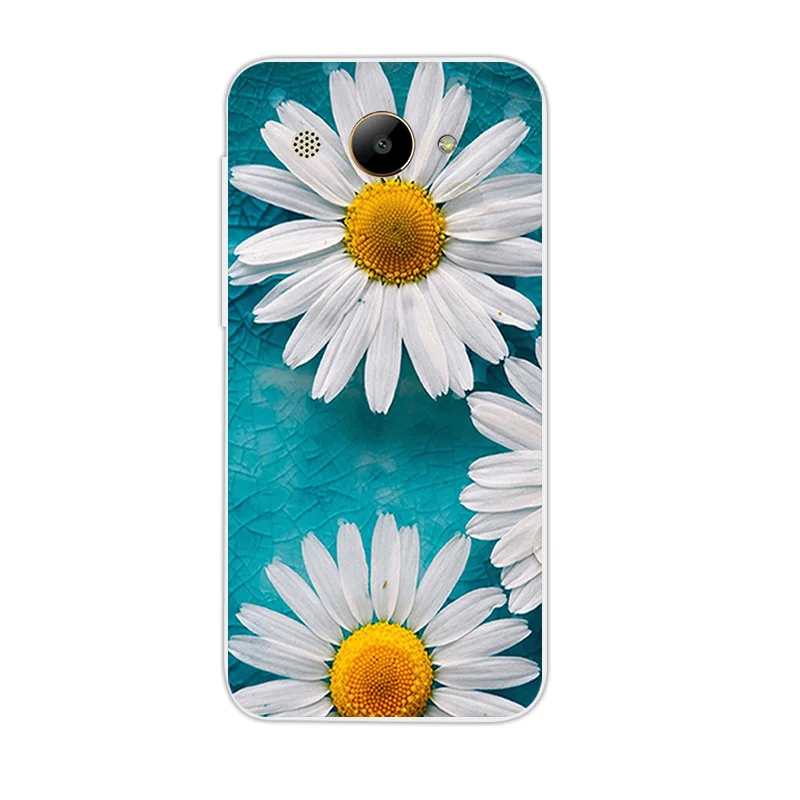 Для Huawei Y3 2017 / Y5 Lite черный матовый чехол Mog дизайн 5 0 дюйма для MT6737M искусственная