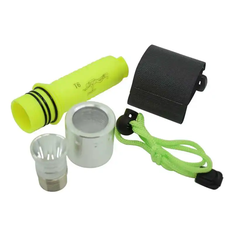 LED Дайвинг фонарик мощный светодиодный фонарь для подводной охоты 18650 XML T6 1600lm