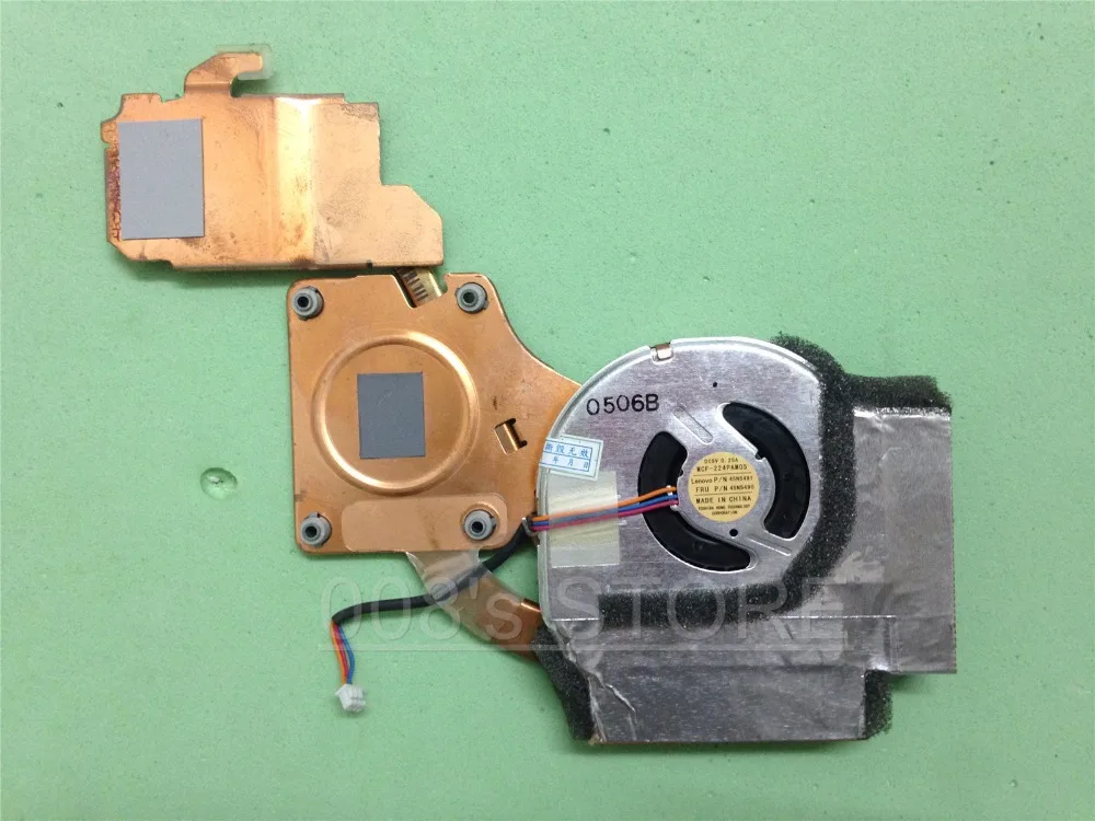 

New Cooler Fan And Heatsink For Lenovo ThinkPad T500 W500 45N5490 45N5491 Integrated Graphics Laptop CPU Cooling MCF-224PAM05