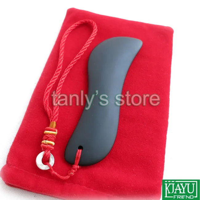 Опт и розница традиционный массажный инструмент Бянь камень Guasha Beauty face Board (S shape) |