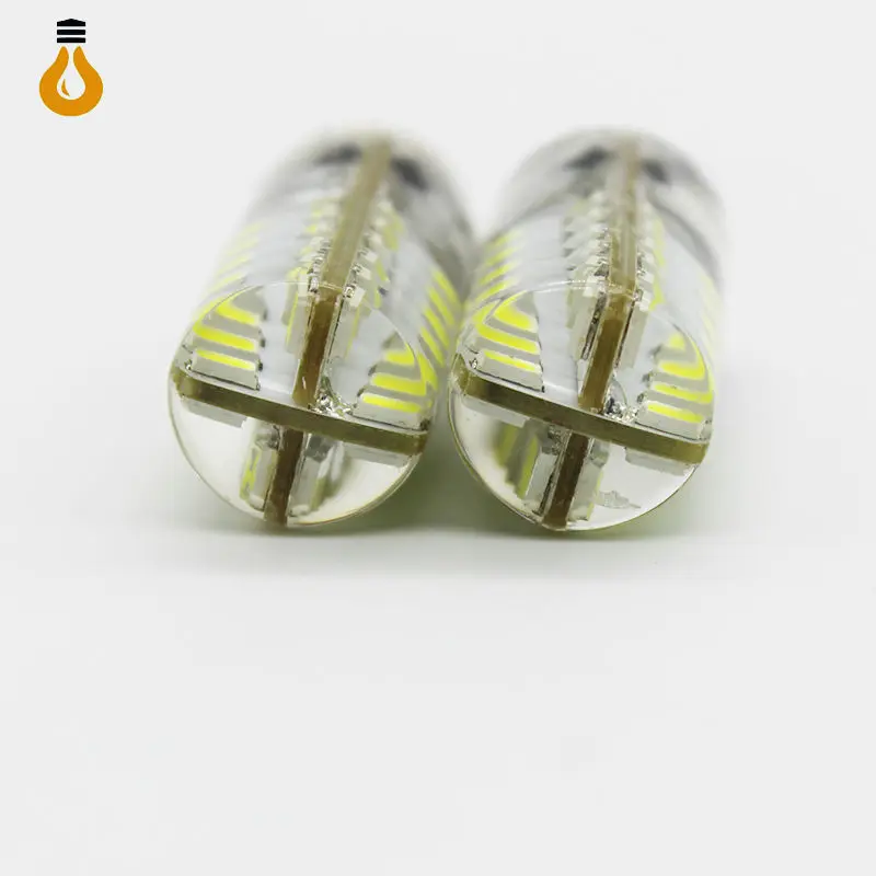 1 шт. Мини G9 9 Вт 12 Светодиодная лампа 3014 SMD AC 200 в 240 В Sillcone body LED кукурузная 64