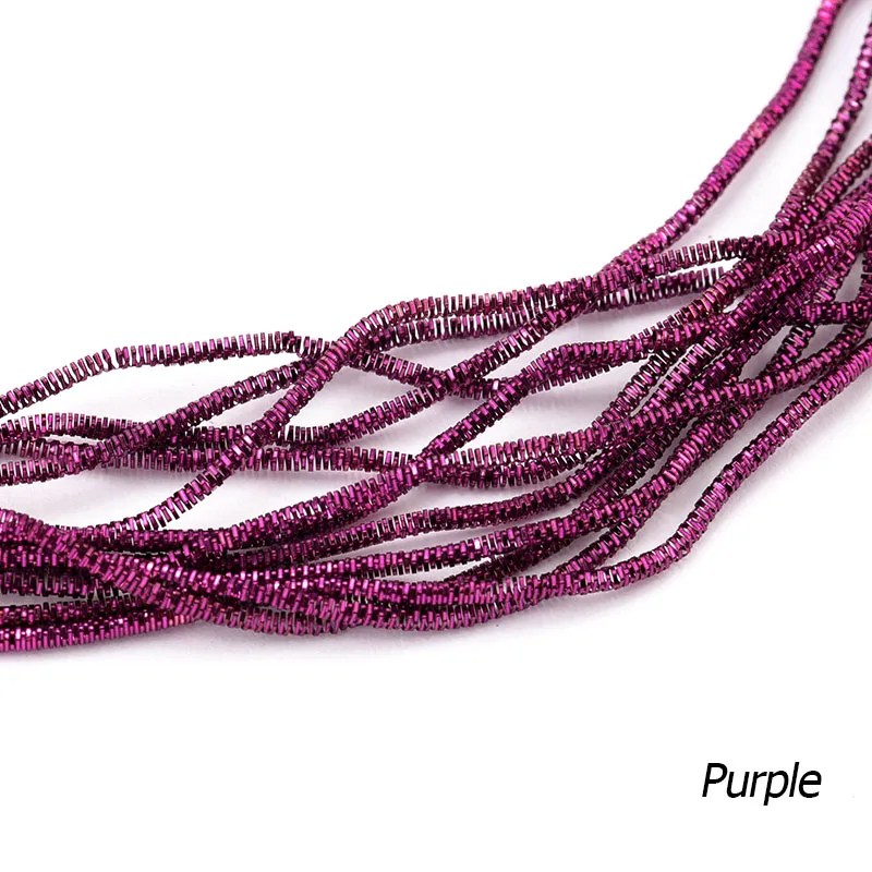 purple QIAO 1,5 мм шитье золотой работы вышивка, французский слиток проволоки, diy аксессуары, Золотая работа, изготовление ювелирных изделий, ручная работа, около 10 г/лот - Цвет: purple