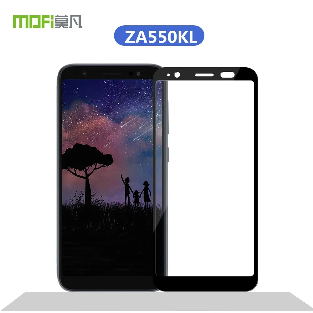 

For Asus Zenfone Live L1 ZA550KL Glass Tempered MOFi Full Cover Protective Film Screen Protector for ZA550KL Tempered Glass
