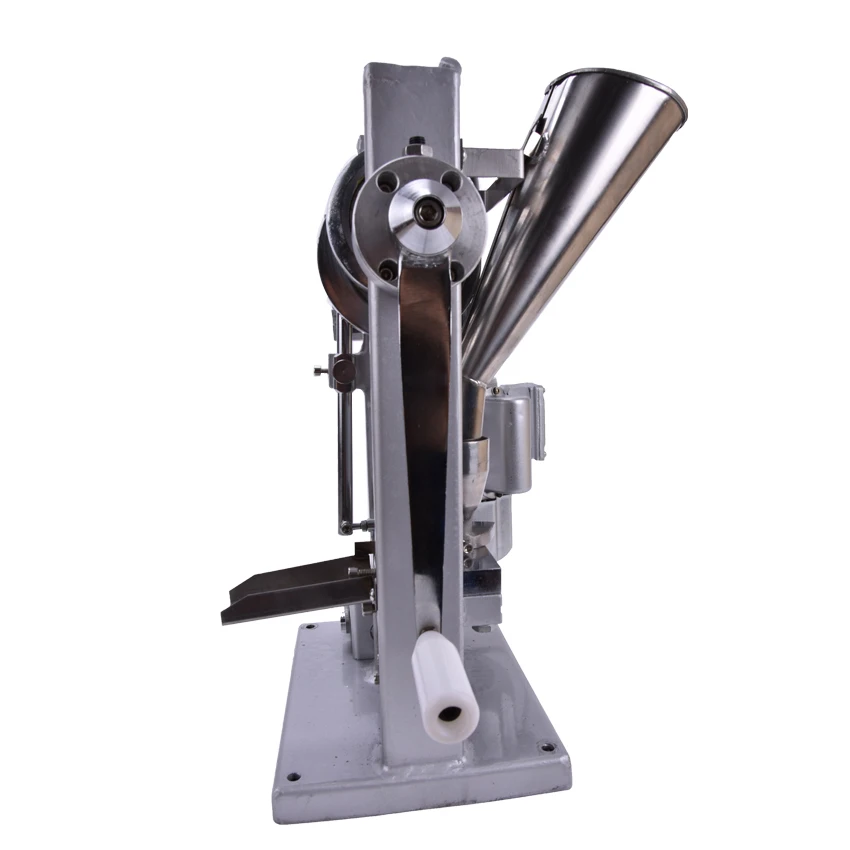 

1PC Single Punch Turbine Tablet Press Machine pressing Both Motor-Driven And Handle Manual Pill Maker THDP-3