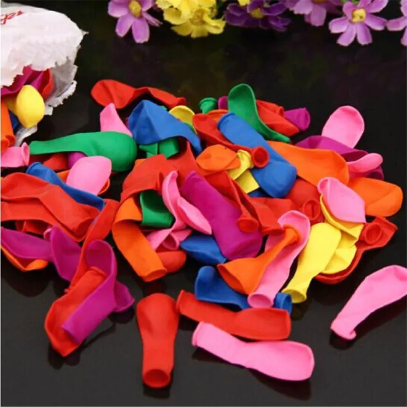 

500pcs Latex Balloon Summer Water Balloon Kids Toys Summer Outdoor Beach Toy Party Balloon baby bath supplies baloon