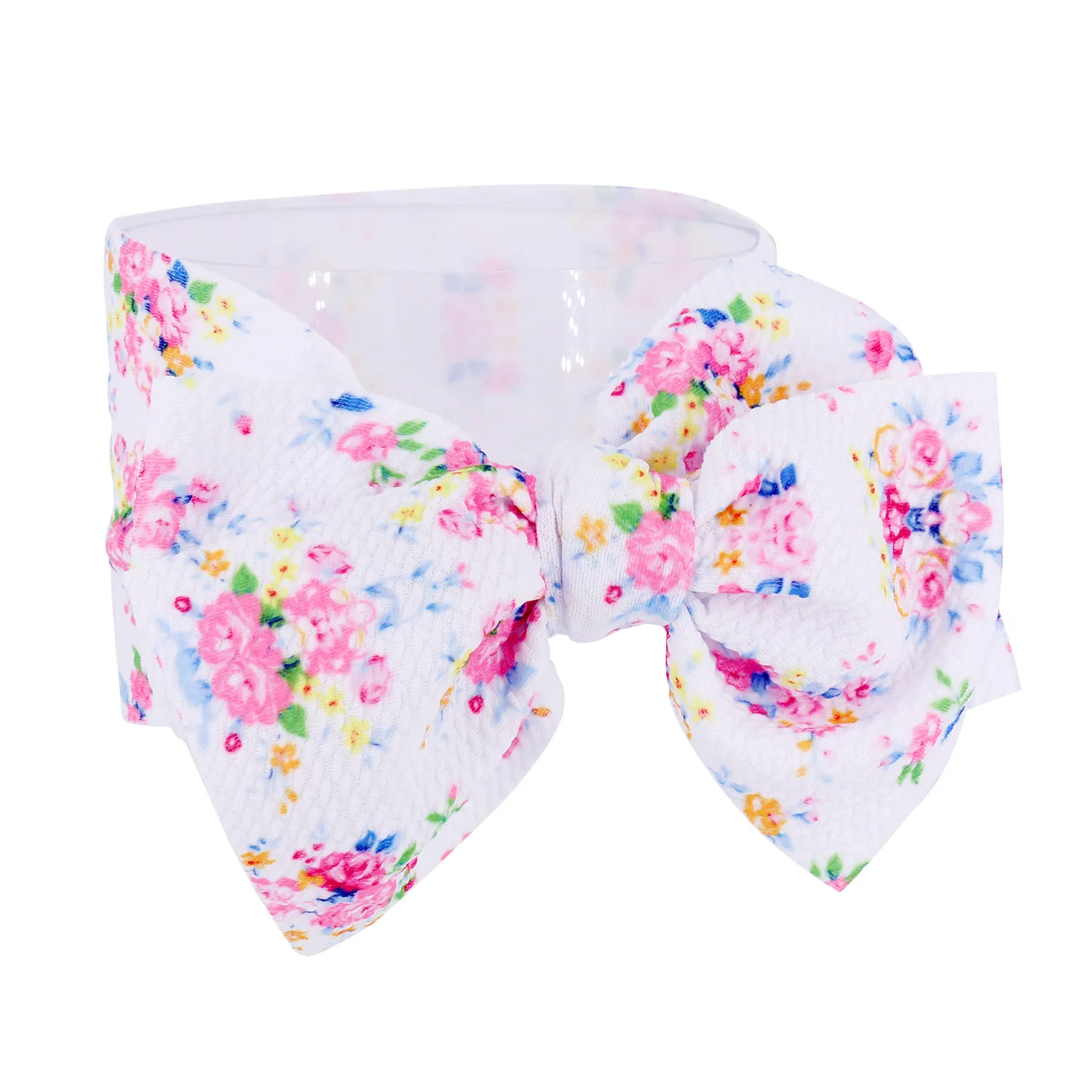 pink blue flower Детская повязка на голову, повязка на голову для маленьких девочек, бандо для девочек, Bebe Fille, Детские аксессуары для волос, детская чалма, бантики, головная повязка для новорожденных, повязка на голову - Цвет: pink blue flower