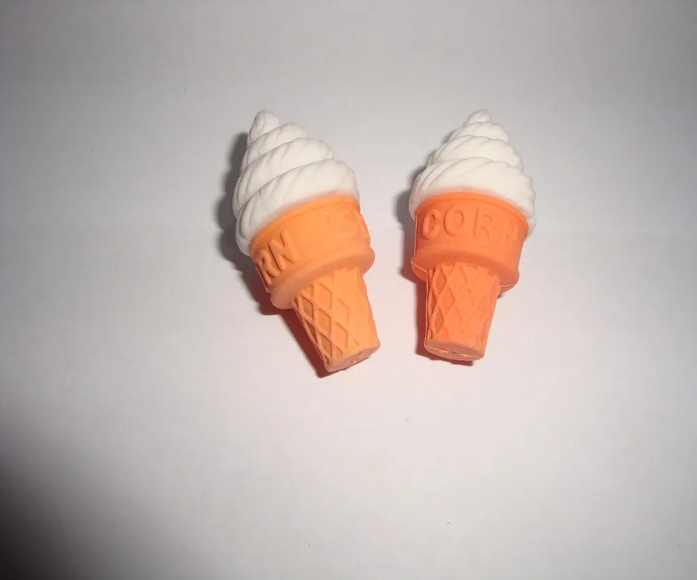 Ластик летний в виде кукурузы 1 шт. комплекте|rubber eraser|eraser setpencil eraser |