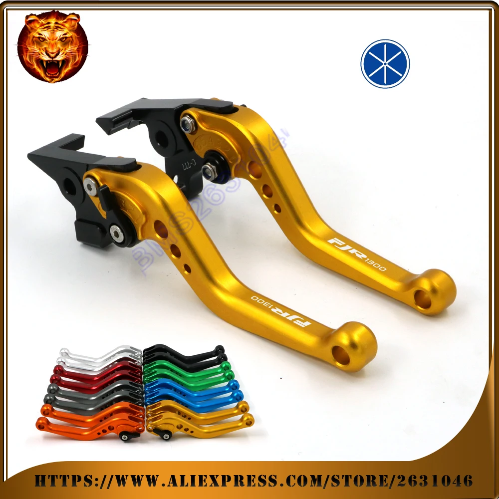 Регулируемые рычаги тормозной муфты для YAMAHA FJR1300 FJR 1300 Бесплатная доставка 2004 05 06