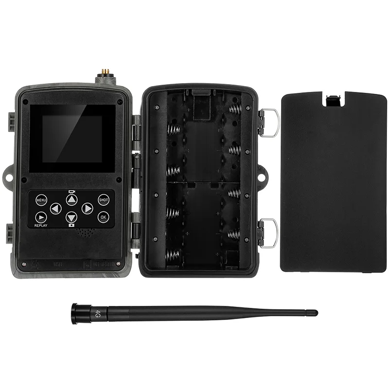 HC 801LTE IP66 водонепроницаемая охотничья камера 4G 64GB 16MP HD 1080P PIR датчики ночного