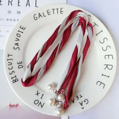 Новинка Женский обруч для волос с Жемчужной Лентой элегантный тюрбан