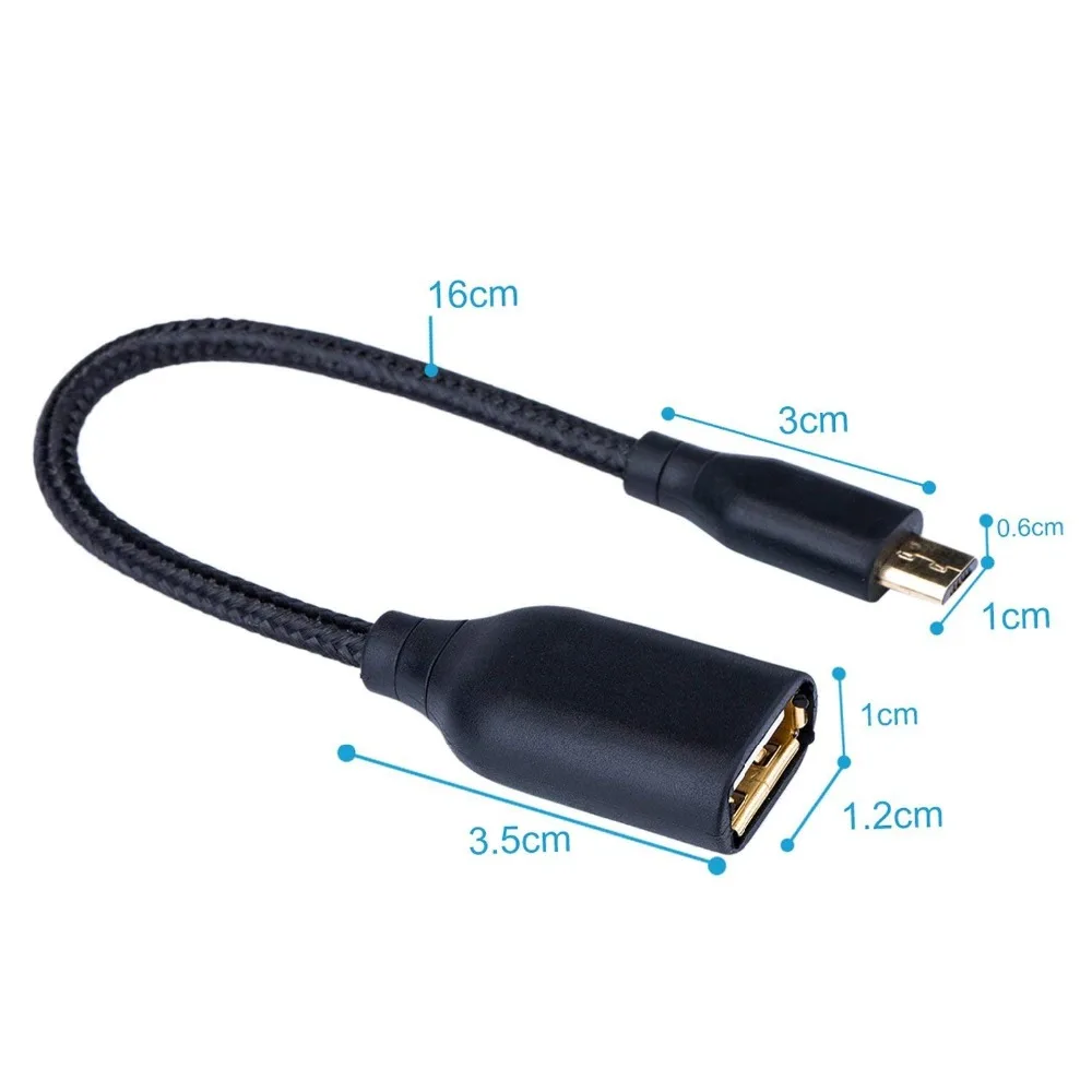 Адаптер Micro USB OTG папа 2 0 адаптер конвертер для мобильных телефонов Samsung Xiaomi LG Huawei