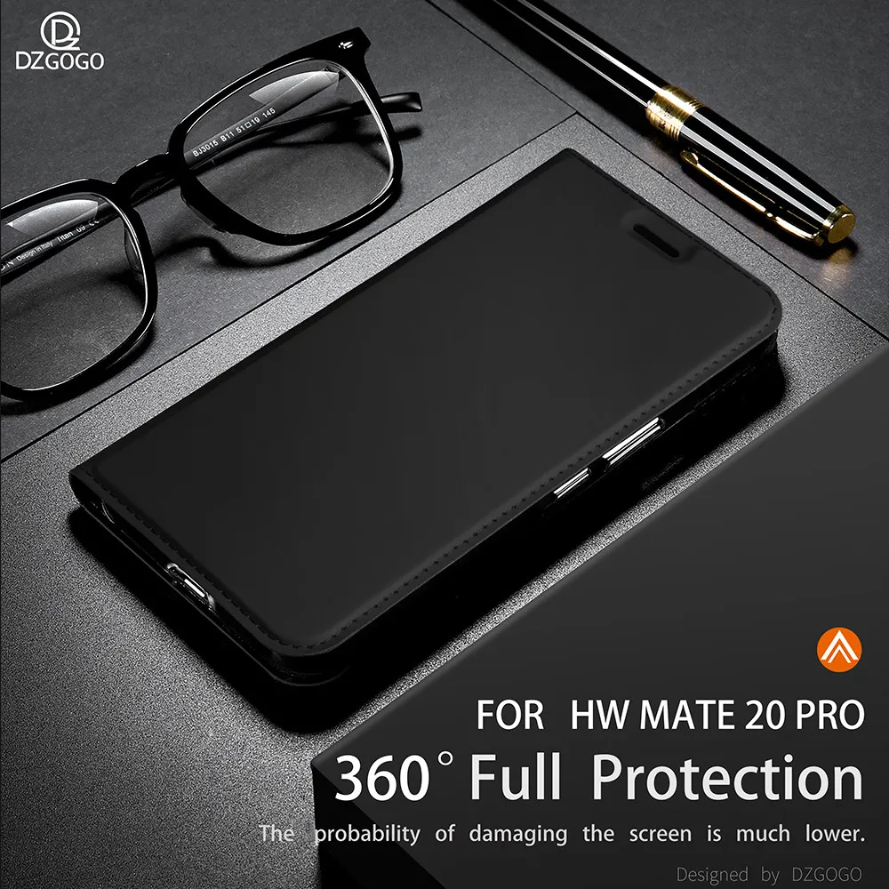 Чехол для Huawei Mate 20 Pro 6 39 дюймов высокое качество флип искусственная кожа чехол LYA