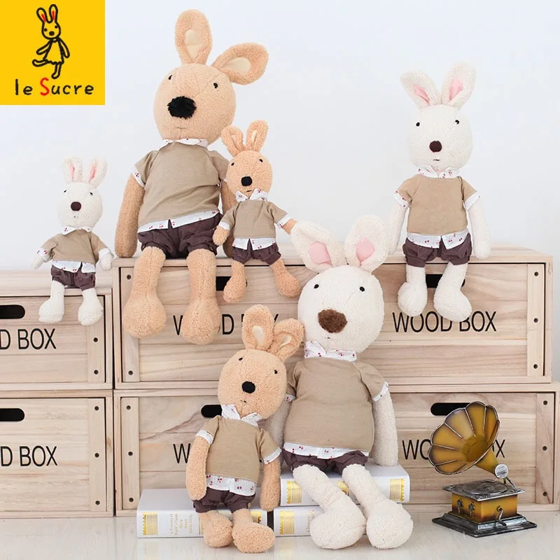 Милые куклы Le sucre sugar rabbit короткие рукава брюки мягкие плюшевые игрушки кукла День
