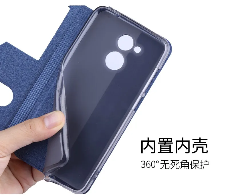 Чехол для huawei Honor 6C Pro роскошный флип чехол из искусственной кожи 5 2 дюймов