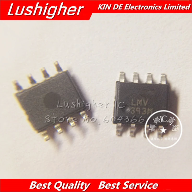 

50 шт. LMV393MX LMV393M SOP8 LMV393 SMD